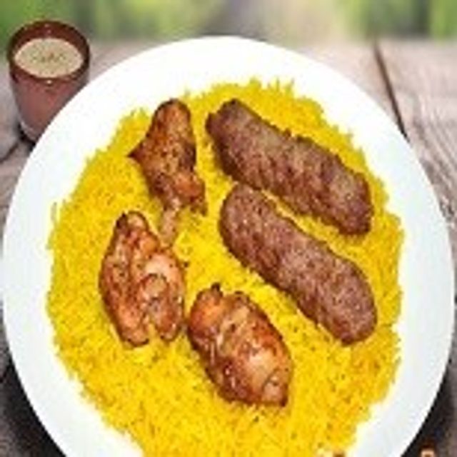 Kofta and Shish Tawook Meal