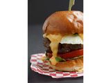 Big Burger with Eggs Sandwich
