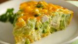 Mozzarella and vegetables pie
