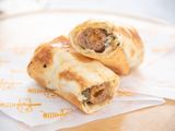 Kofta Stuffed With Cheese Sandwich