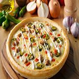 Western Chicken Pizza - Pan