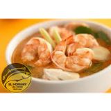 Orzo with Shrimp Soup
