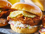 A La Grecque Chicken Sandwich