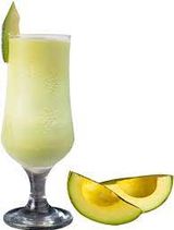 Avocado With Milk And Honey Juice