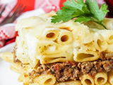 Bechamel Pasta With Minced Meat