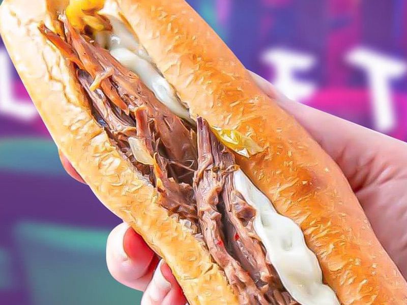 Beef Fingers Sandwich