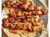 Charcoal Grilled Shish Tawook