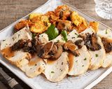 Chicken Portobello With Potato Plate
