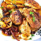 Chicken shawerma taco
