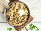 Chicken With Mushroom Pasta