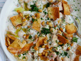 Crispy Chicken Fatteh
