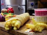 Crinkle Potato Sandwich