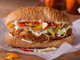 Al Baik Crispy Chicken Cubes Sandwich