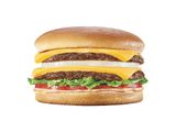 Double Beef Burger With Double Cheese Sandwich