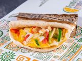 Pizza Eggs Sandwich