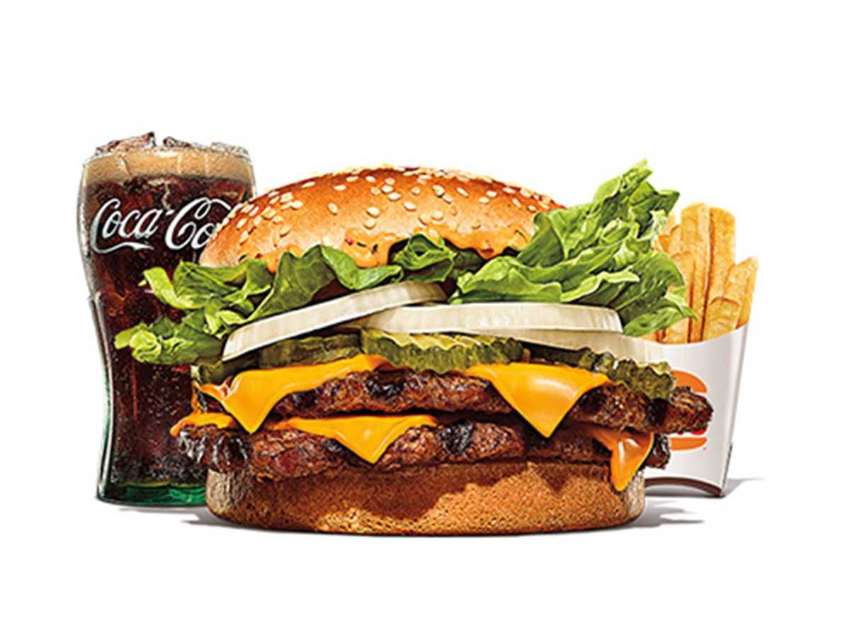 Burger king burger deals menu