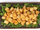 Fried Potato Cubes