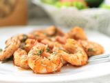 Fried Shrimp Fatteh