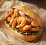 Fried Shrimp Sandwich