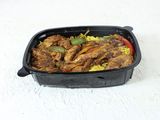 Basmati Rice With Grilled Chicken Breasts Platter