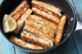 Fried Halloumi Cheese Sandwich
