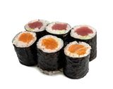 Hoso Maki Mix Shrimp And Salmon Roll - 6 Pieces