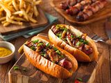 Hot Dog Newyor Kers Sandwich