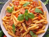 Italian Oriental Sausage Pasta