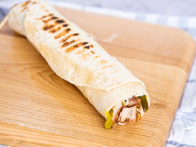 Chicken Syrian Saj Shawerma