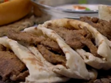 Liver Pane With Sesame Paste Sandwich