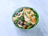 Mushroom Penne Pasta