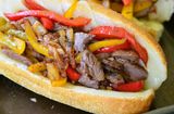 Meat Fajita Sandwich