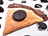 Nutella Chocolate And Oreo Crepe