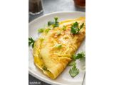 Omelette with Cheese Platter