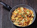 Pasta Pan With Liver