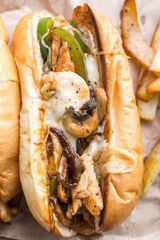 Philly Cheese Chicken Sandwich