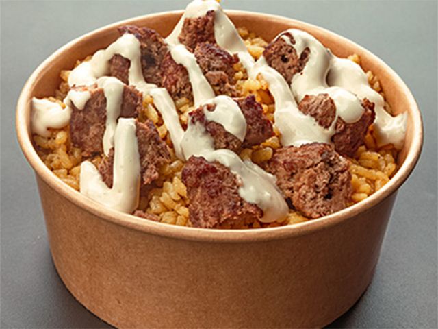 Rizo Kofta and Garlic Mayo
