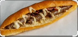 Grilled Oriental Sausage Sandwich
