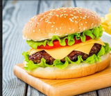 Cheese Beef Burger Sandwich