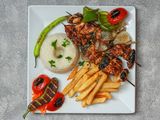 Shish Tawook Platter