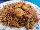 Shrimp Rice Platter