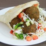 Taamia With Chickpeas Sandwich