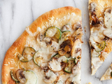 Vegetables And Mushroom Pizza