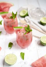 Watermelon Mint Mocktail