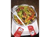 Pasta With Meat And Mozzarella Cheese Casserole