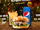 Alfredo Beef Burger Combo - 150 Gram Offer