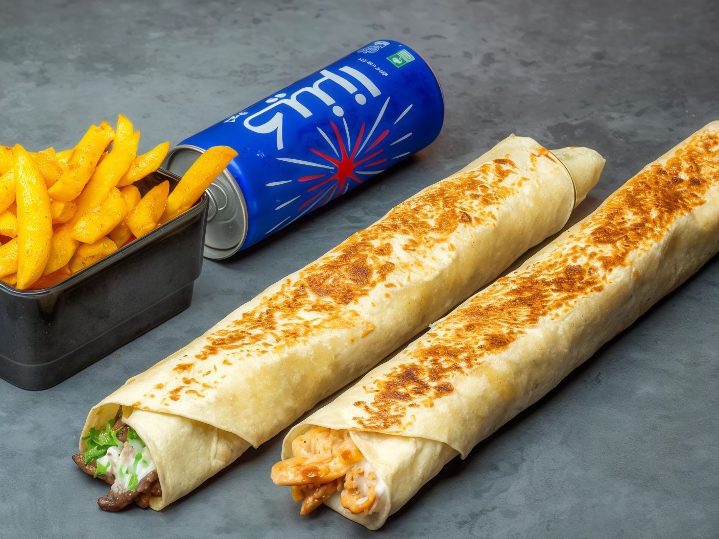 وجبة شاورما مكس لشخص واحد