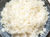 White Rice Platter