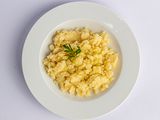 Potato Puree With Boiled Egg Box