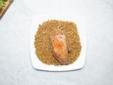 Stuffed Pigeon With Grits